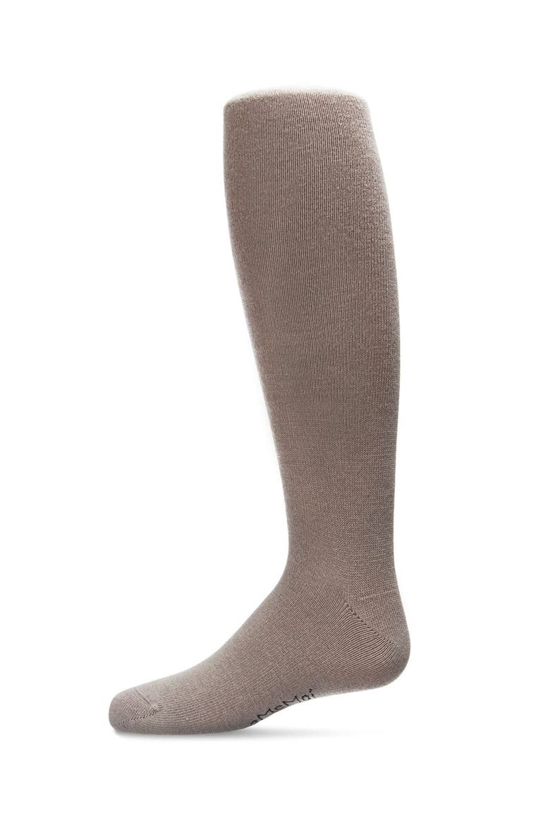 Soft Pima Cotton Opaque Tights, Main, color, Taupe