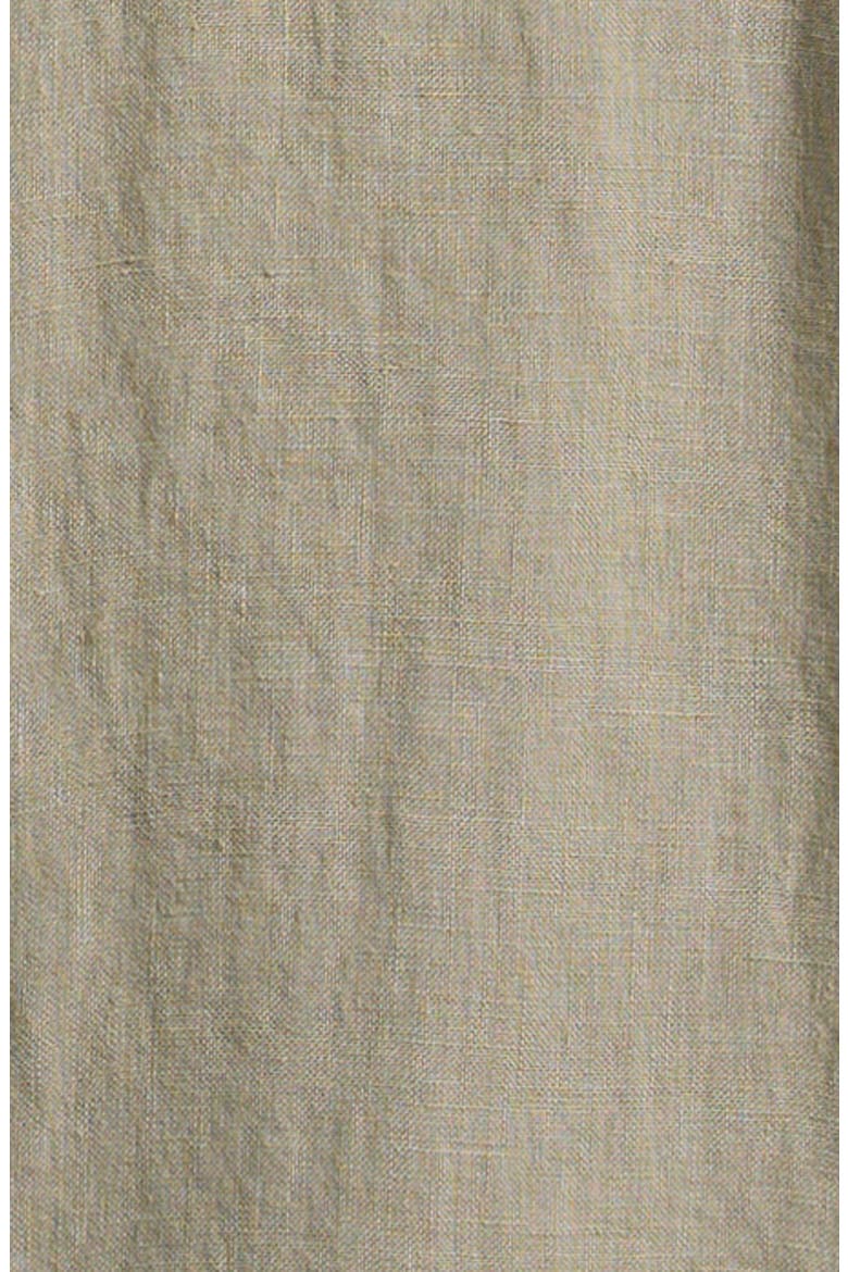 Kids' Holiday Short Sleeve Linen Button-Up Shirt, Alternate, color, THYME GREEN