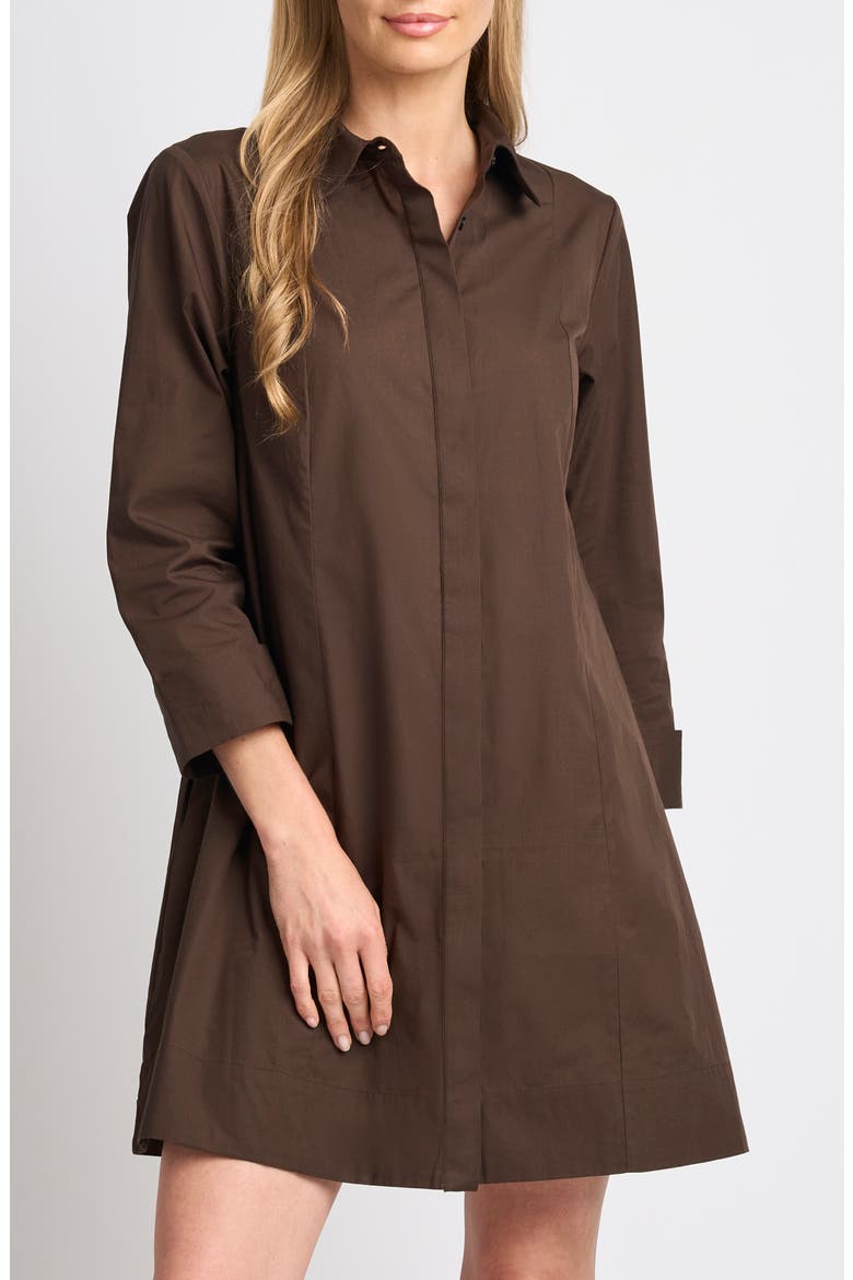 Cuff Sleeve Shirtdress, Alternate, color, DELICIOSO