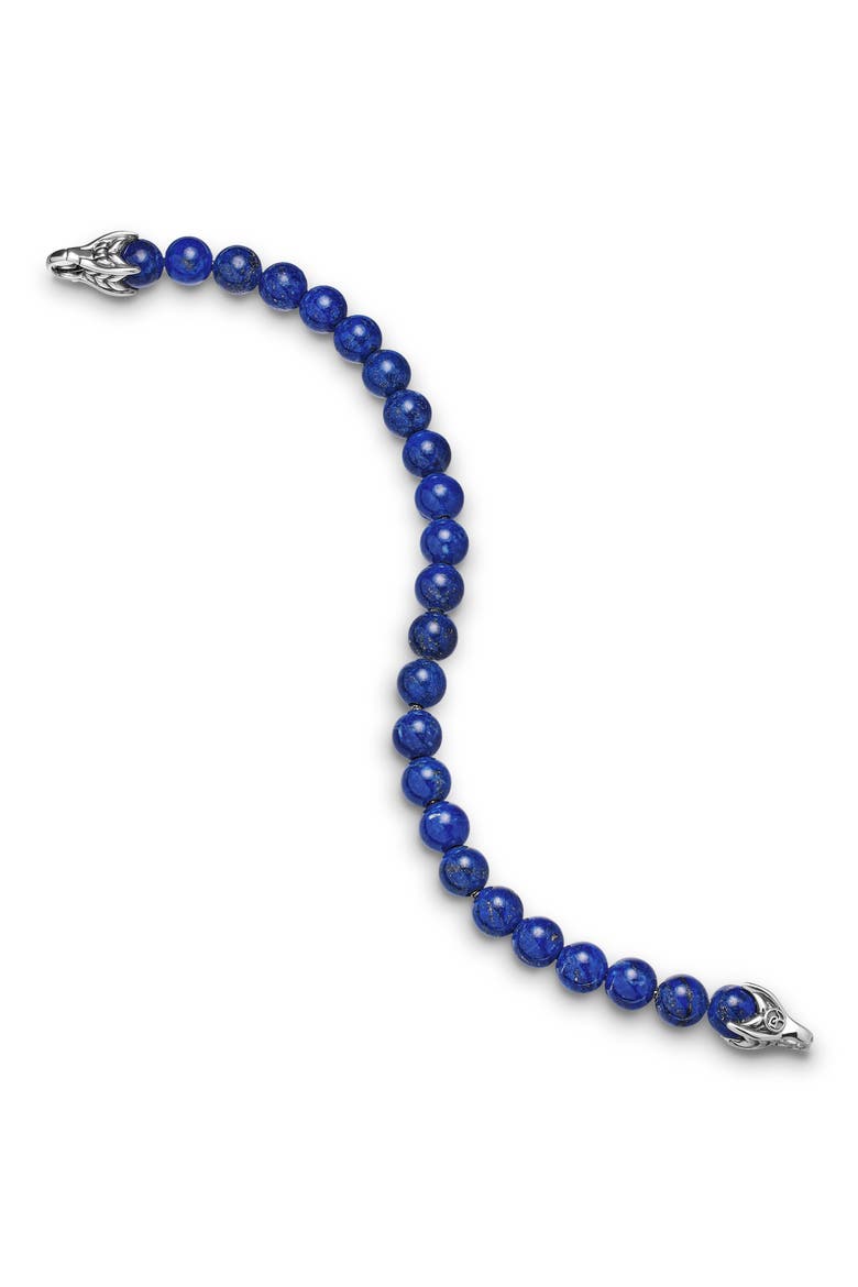 Spiritual Lapis Lazuli Beaded Bracelet, Alternate, color, BLUE