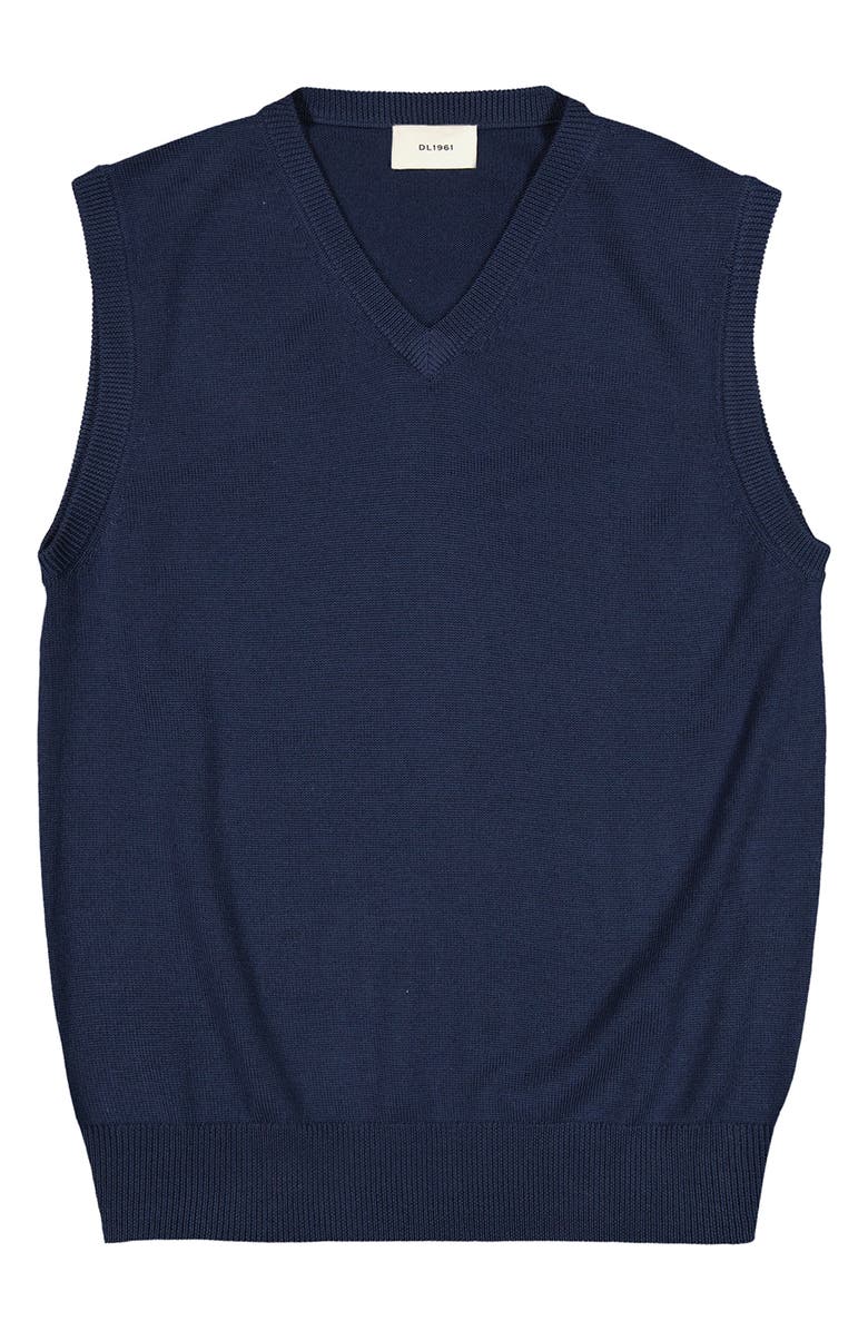 DL1961 Merino Wool Sweater Vest, Alternate, color, Ravine