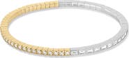 Bony Levy 18K Gold Gatsby Diamond 2-Tone Stretch Bracelet (Online Trunk Show)