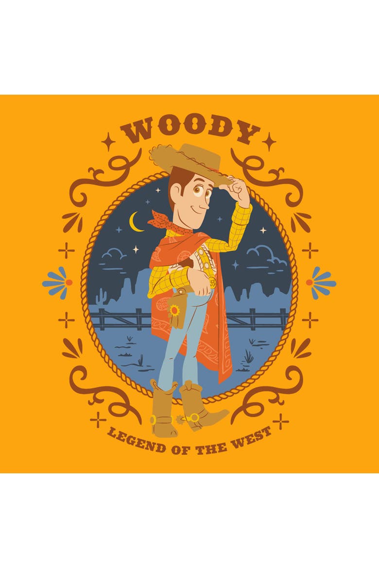 Men's Toy Story 5 Legend Of The West  Graphic T-Shirt, Alternate, color, Gold
