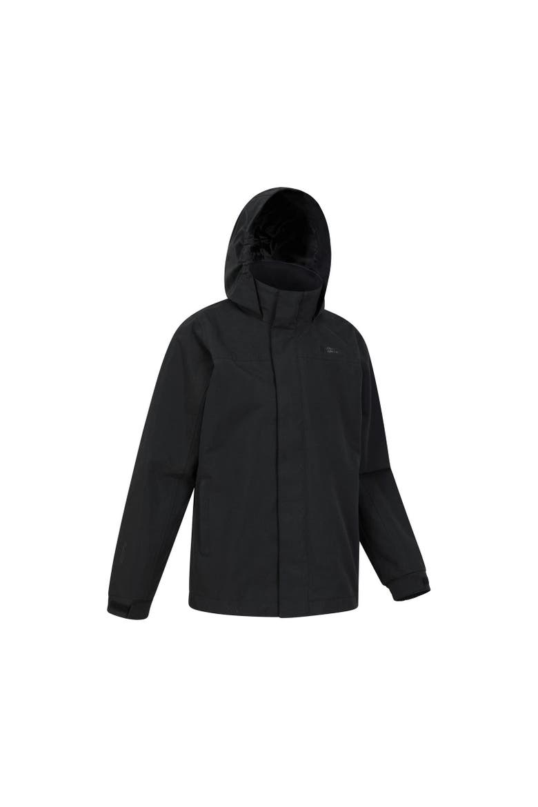 Childrens/Kids Solar Waterproof Jacket, Alternate, color, Black