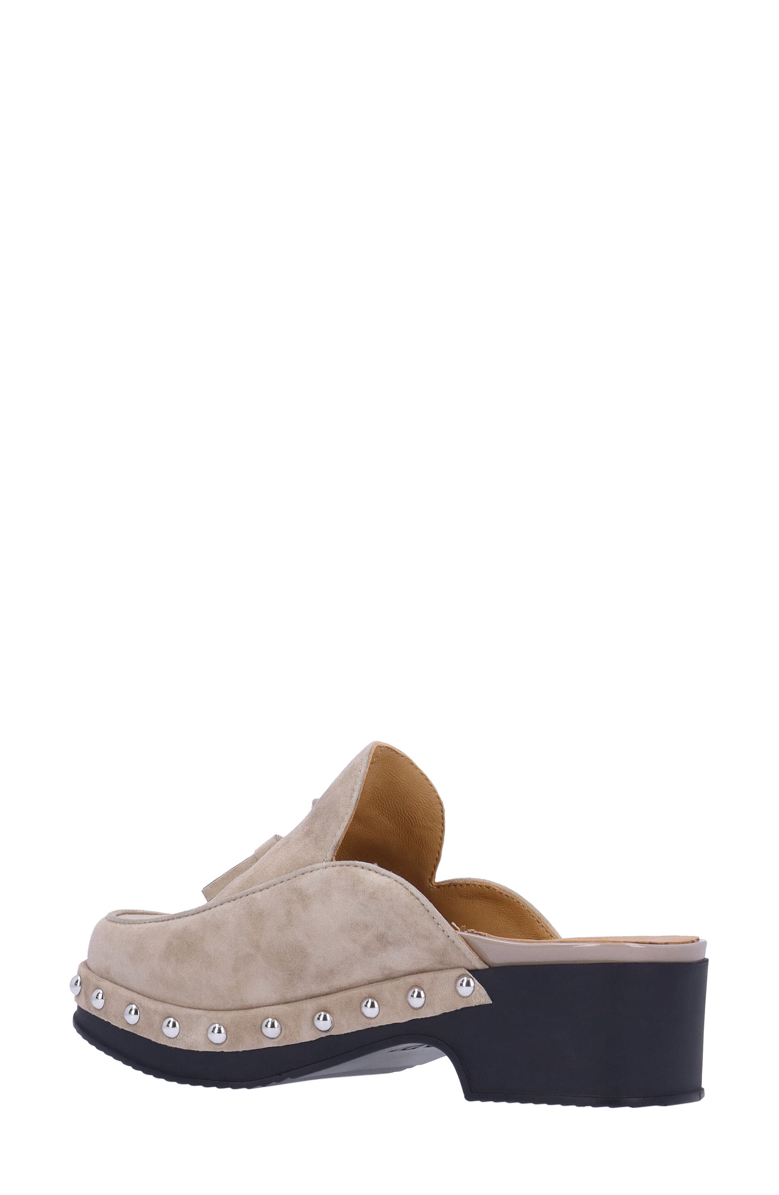 Gracen Studded Clog, Alternate, color, TAUPE