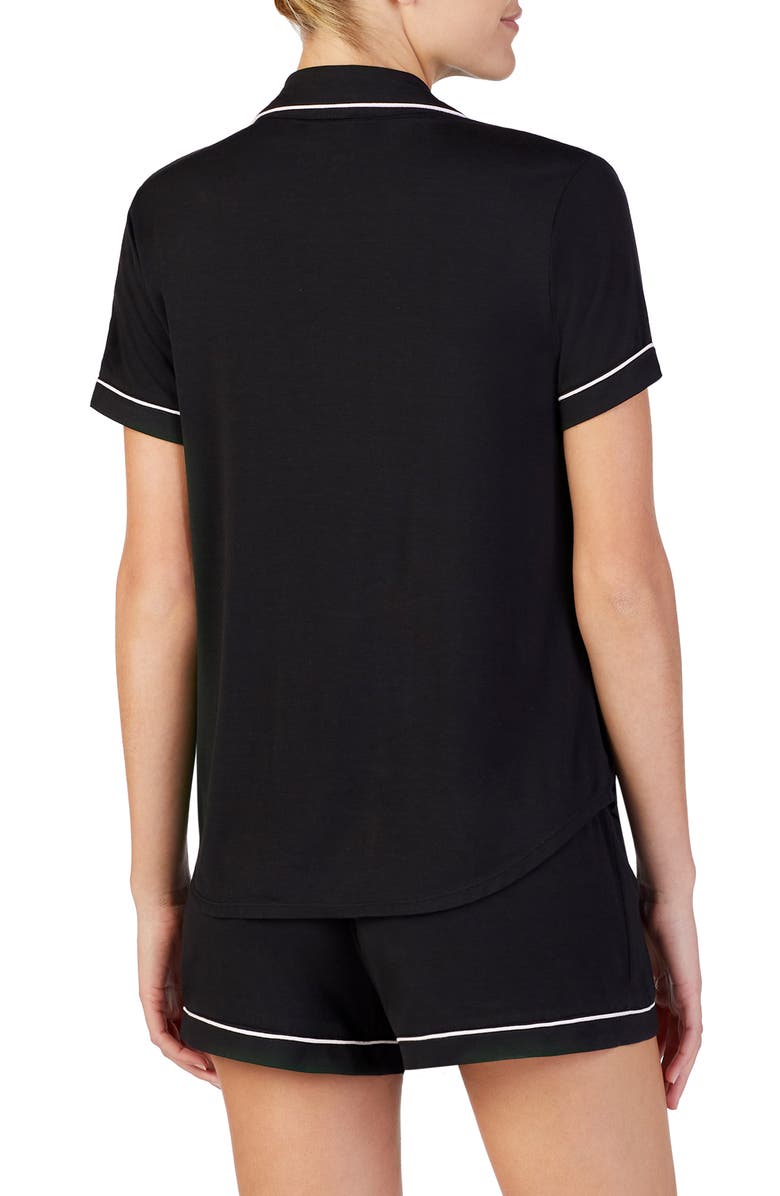 Kate Spade New York short pajamas, Alternate, color, Black