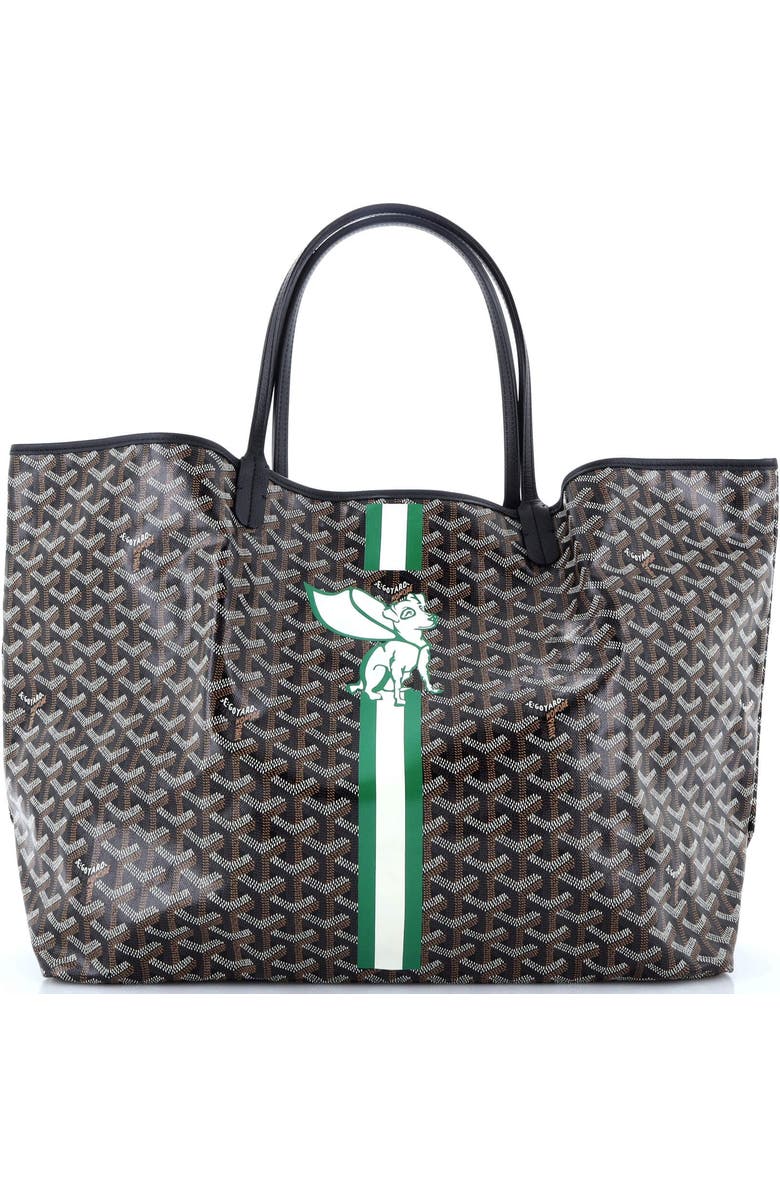 Pre-Owned Goyard Saint Louis Tote Printed Coated Canvas GM, Main, color,