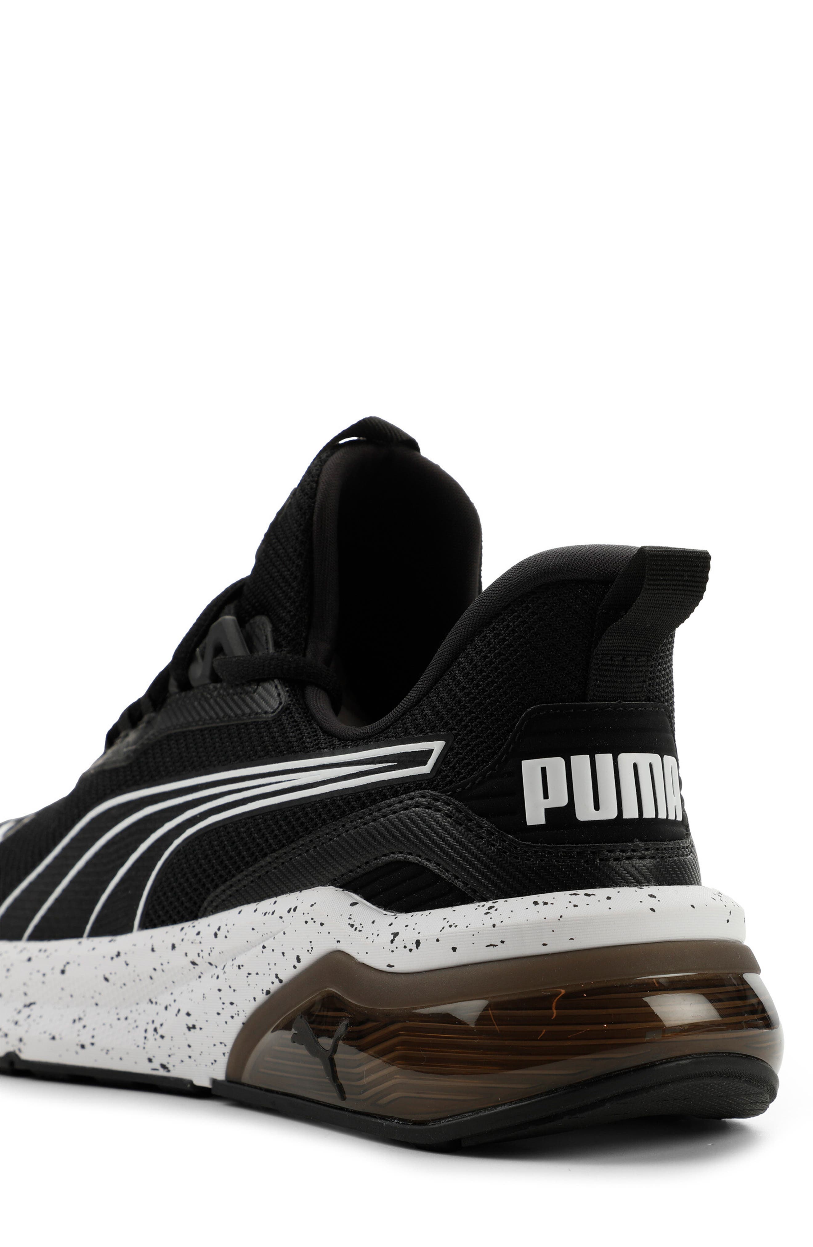 PUMA Seeker Speckle Sneaker, Alternate, color, Puma Black/ Puma White