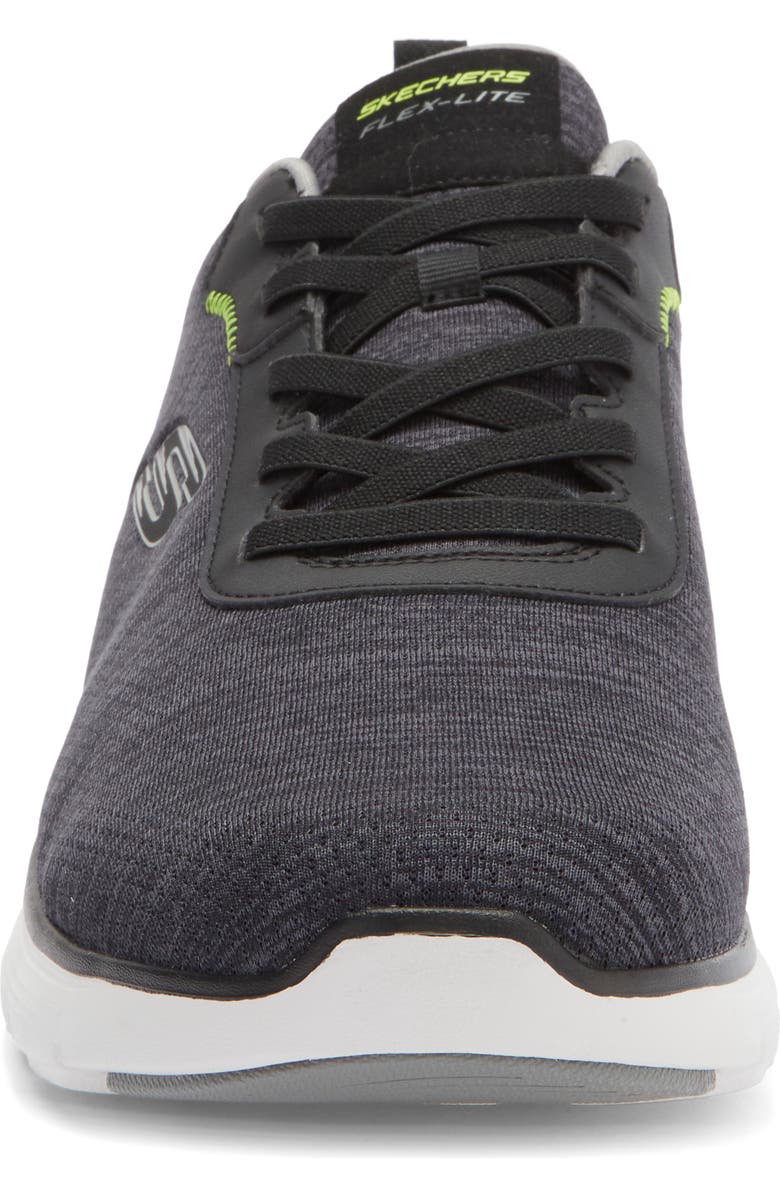 SKECHERS Flex Advantage 5.0 Arlus Sneaker, Alternate, color, Black/White