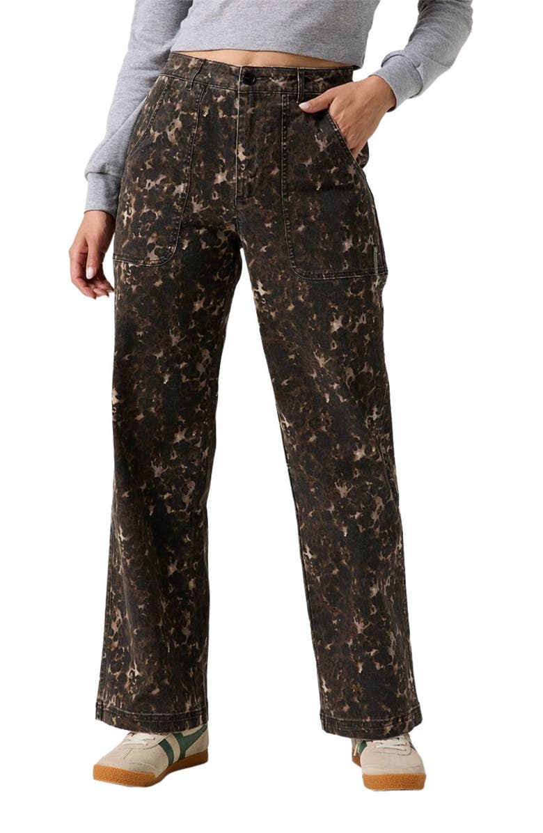 Backcountry Venture Wide Leg Pant - Women
s, Alternate, color, Leoportise