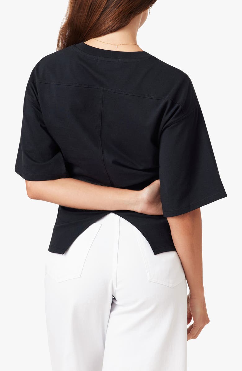 Habitual The Kai Flyaway T-Shirt, Alternate, color, Jet Black