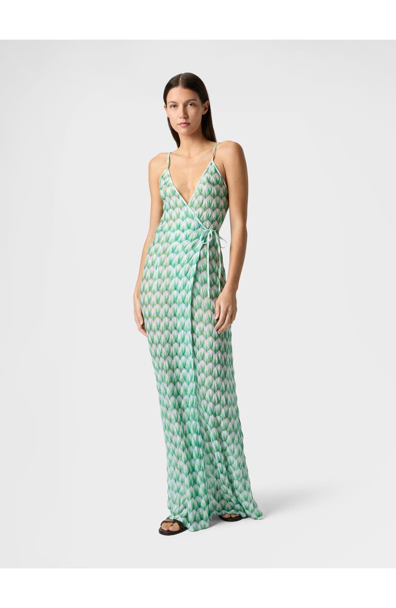 Missoni Long Cover-up In Viscose With Floral Pattern, Alternate, color, Multicoloured