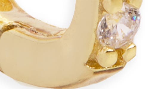 Argento Vivo Sterling Silver 2 Pairs Of Mismatched Earrings In Gold