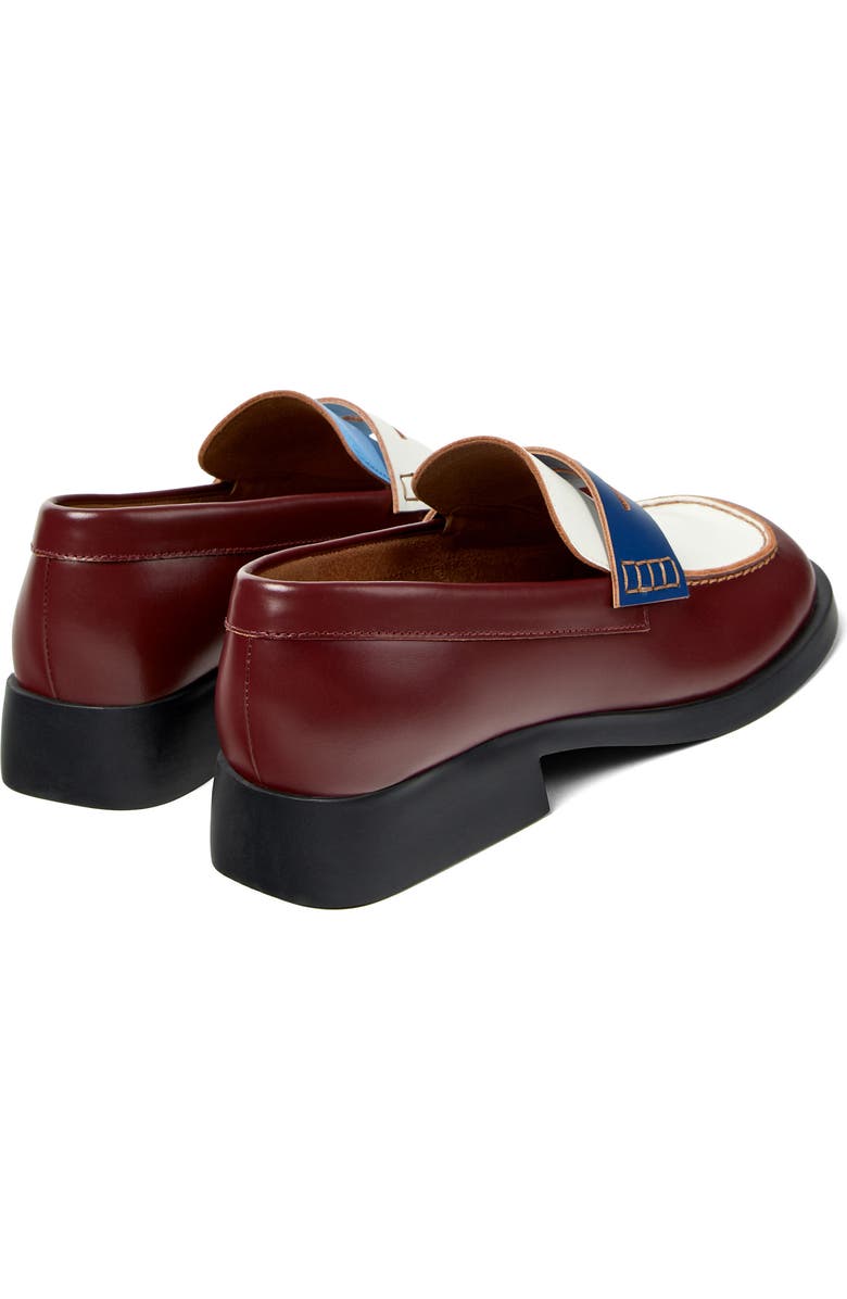 Camper Donna Twins Mismatch Penny Loafer, Alternate, color, Red - Assorted