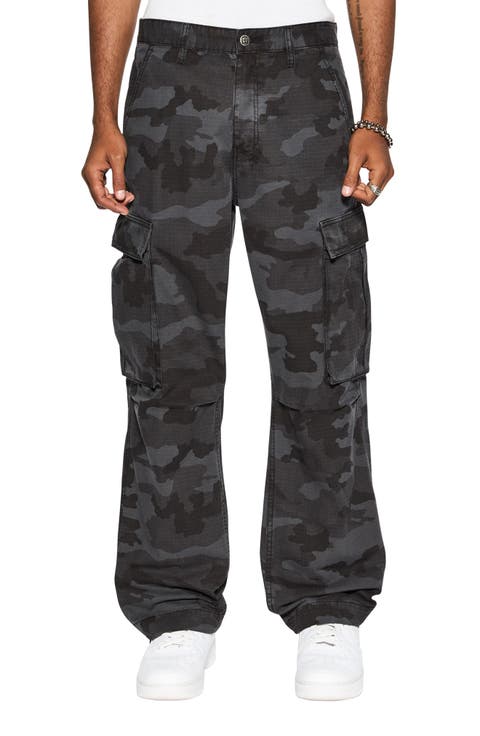 Fugitive Camo Cotton Cargo Pants