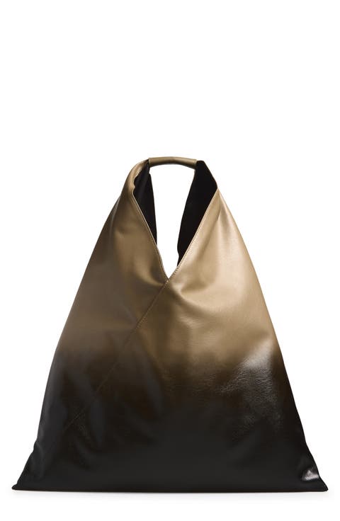 Classic Ombré Japanese Faux Leather Tote