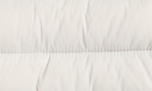 Save The Duck Kids' Leci Hooded Faux Shearling Lined Puffer Jacket In White