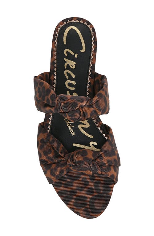 Circus Ny By Sam Edelman Marissa Two Strap Sandal In Black Natural Multi