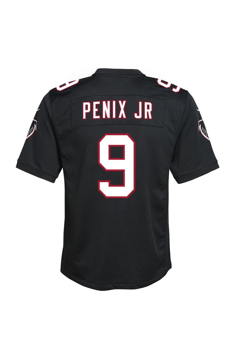 Nike Youth Nike Michael Penix Jr. Black Atlanta Falcons Alternate Game Jersey, Alternate, color, Black