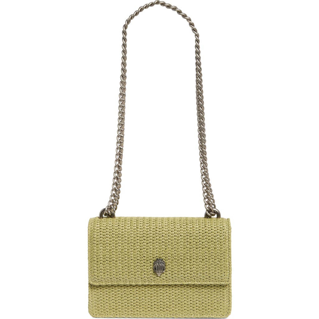 Kurt Geiger London Shoreditch Eagle Small Shoulder Bag In Light/pastel Green