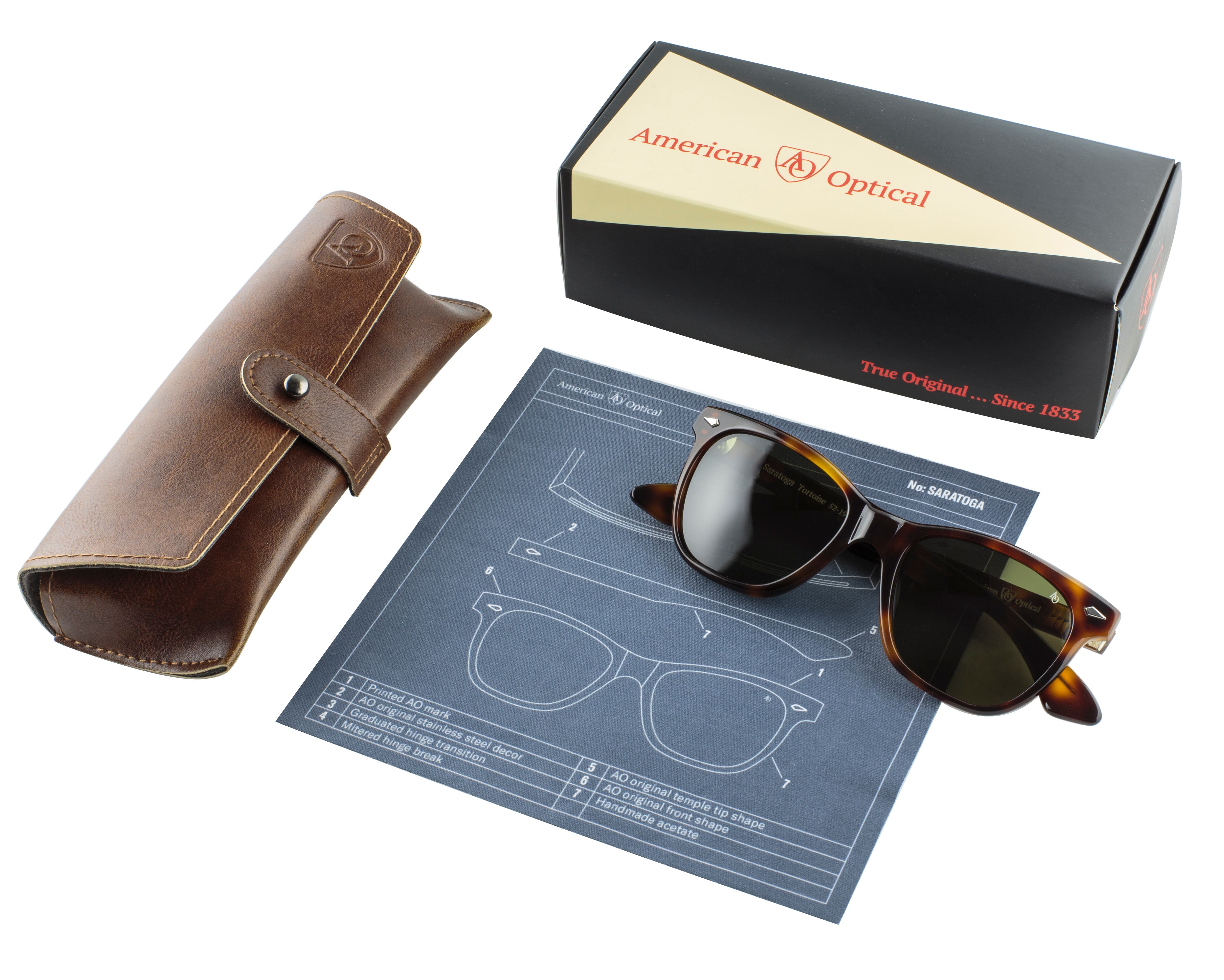 American Optical Saratoga 52mm Square Nylon Polarized | Nordstrom