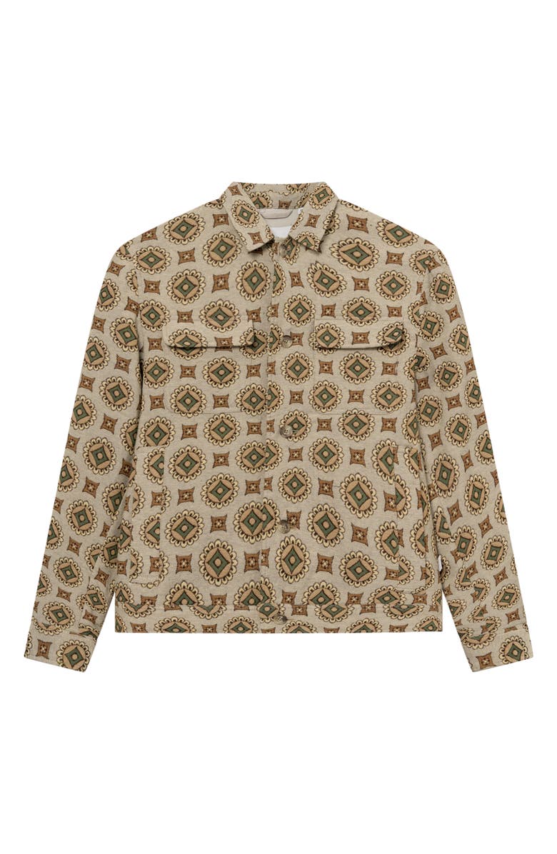 Les Deux Nash Jacquard Shirt Jacket, Alternate, color,