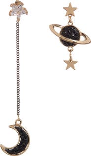 EYE CANDY LOS ANGELES Galaxy Mismatched Earrings Set