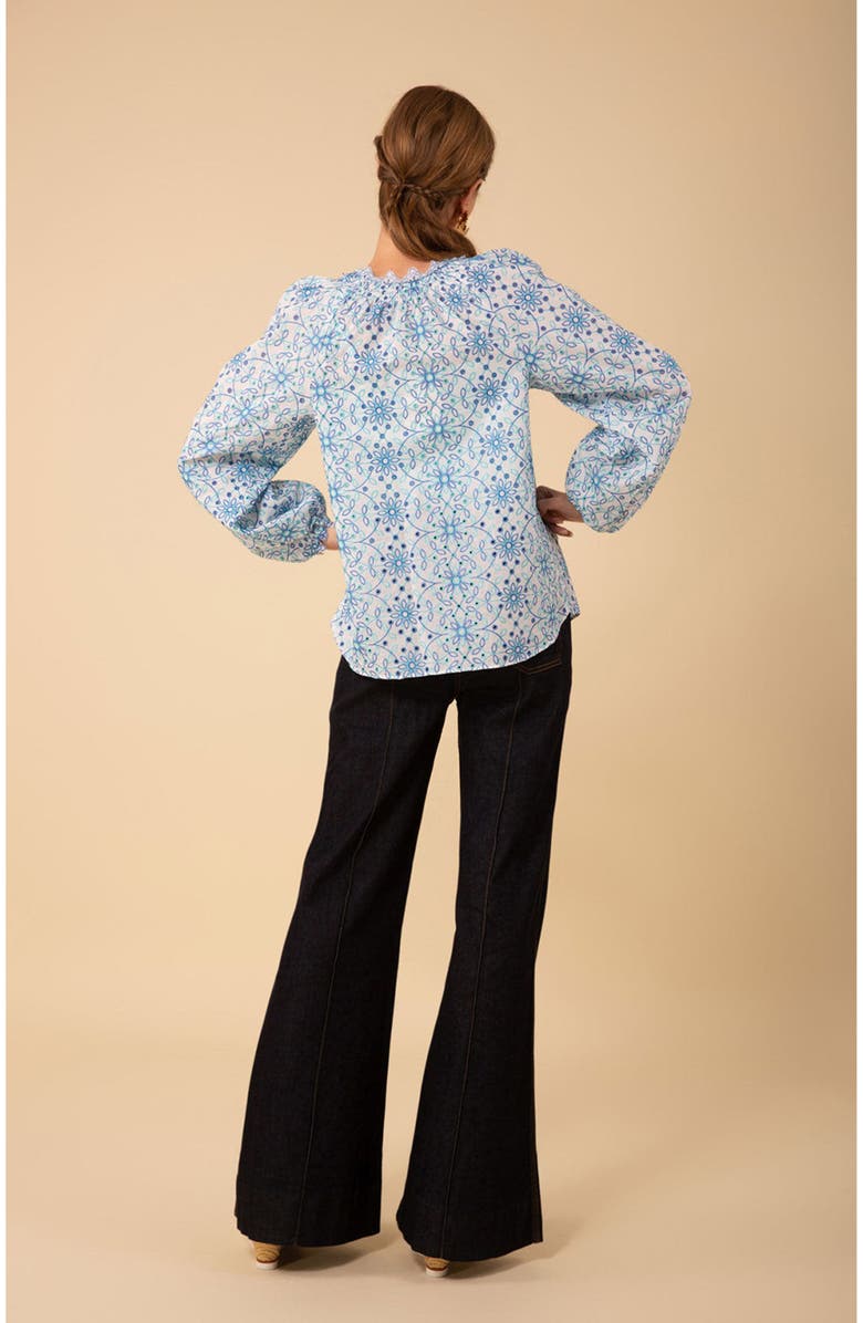 Hale Bob Arianna Eyelet Top, Alternate, color,