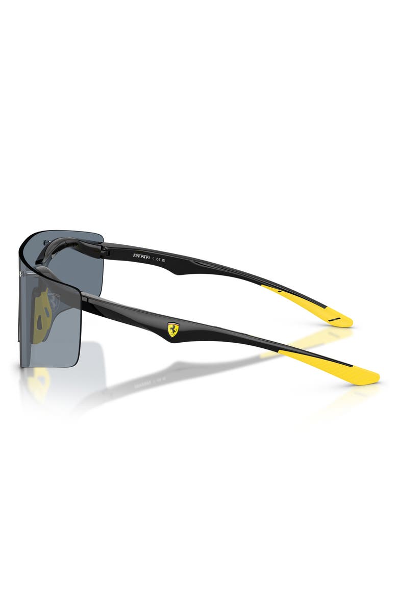 Scuderia Ferrari 139mm Shield Wrap Sunglasses, Alternate, color,
