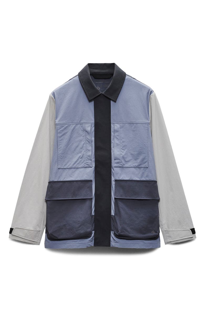 rag 
bone Pace Colorblock Chore Jacket, Alternate, color, Grey Multi