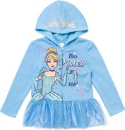 Disney Princess Zip-Up Hooded Sweatshirt