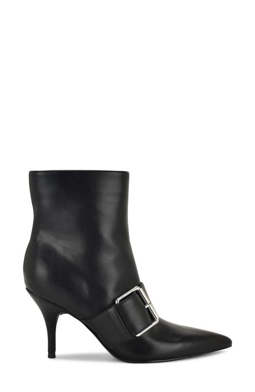 Nine West Colin Pointed Toe Bootie In Black