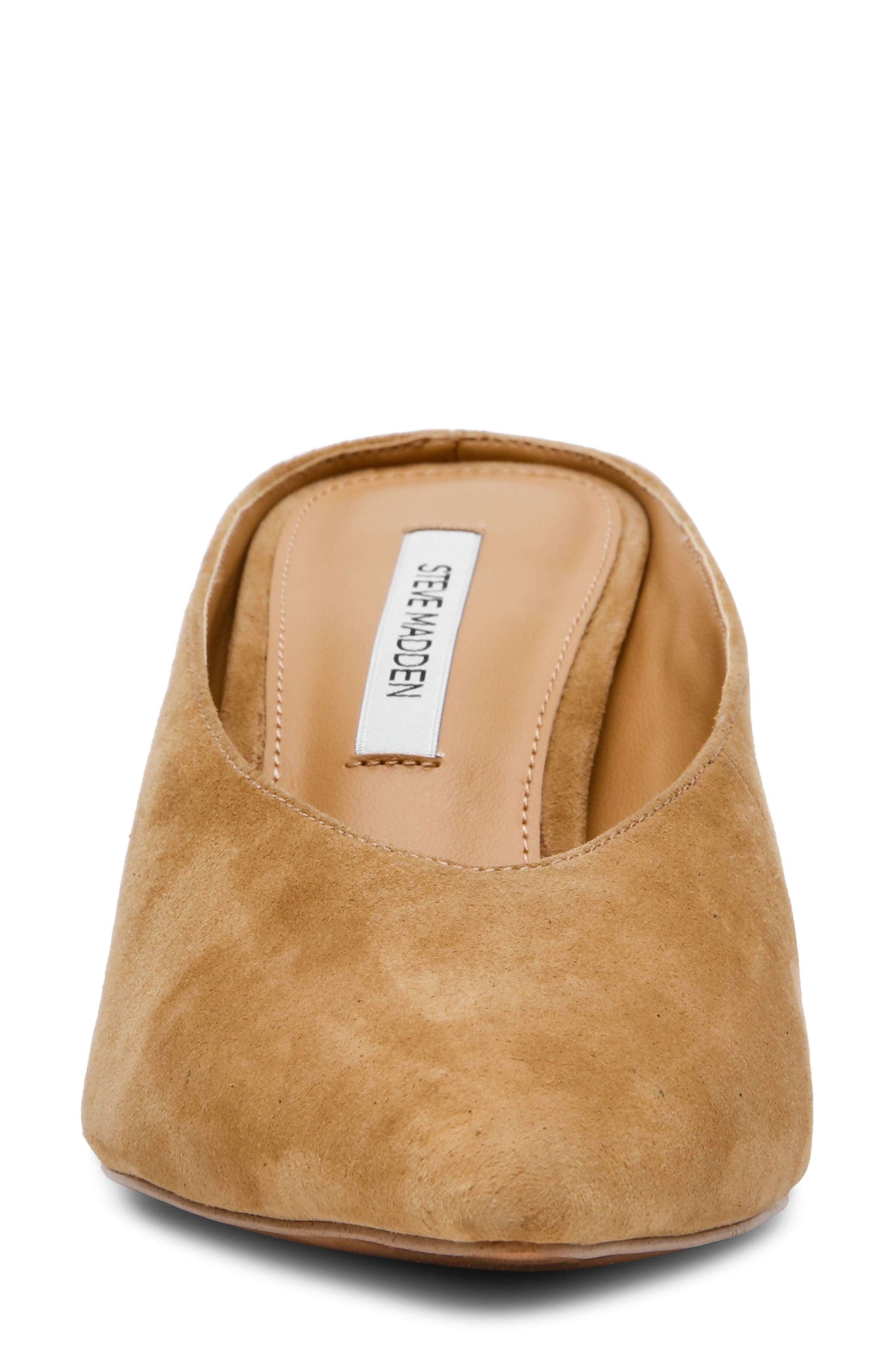 Fonza Mule, Alternate, color, TAN SUEDE