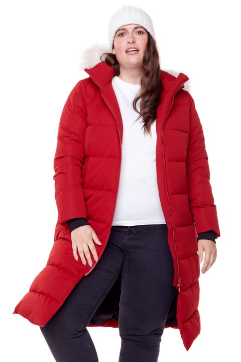 KLUANE PLUS SIZE - Vegan Down Ultra Long Winter Parka