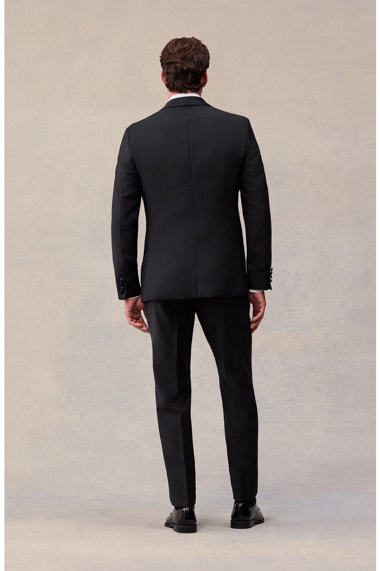 Shawl Tuxedo Jacket, Alternate, color, Black