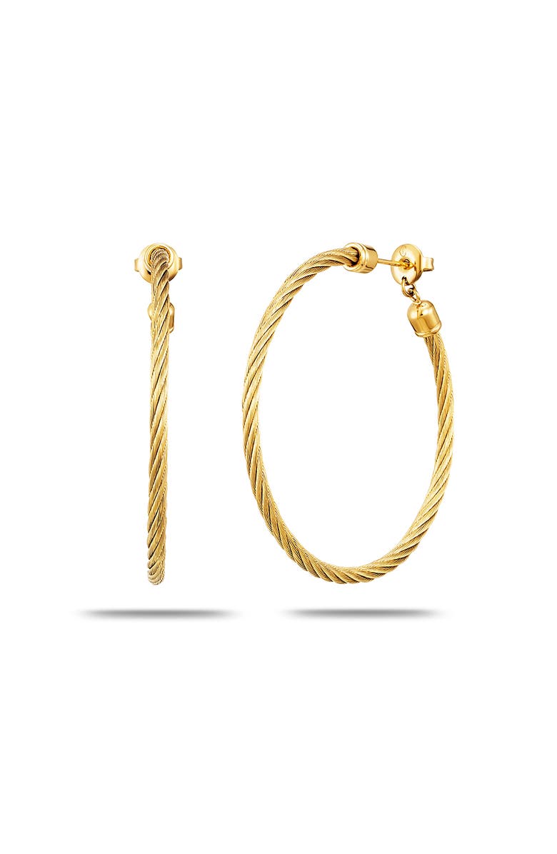 CHARRIOL Celtic Hoop Earrings, Main, color, Yellow Gold Pvd