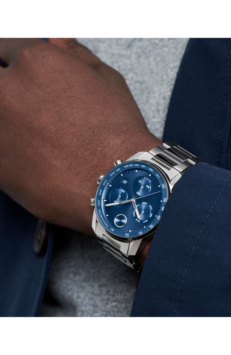 Movado Bold Verso Chronograph Bracelet Watch, 44mm, Alternate, color, 