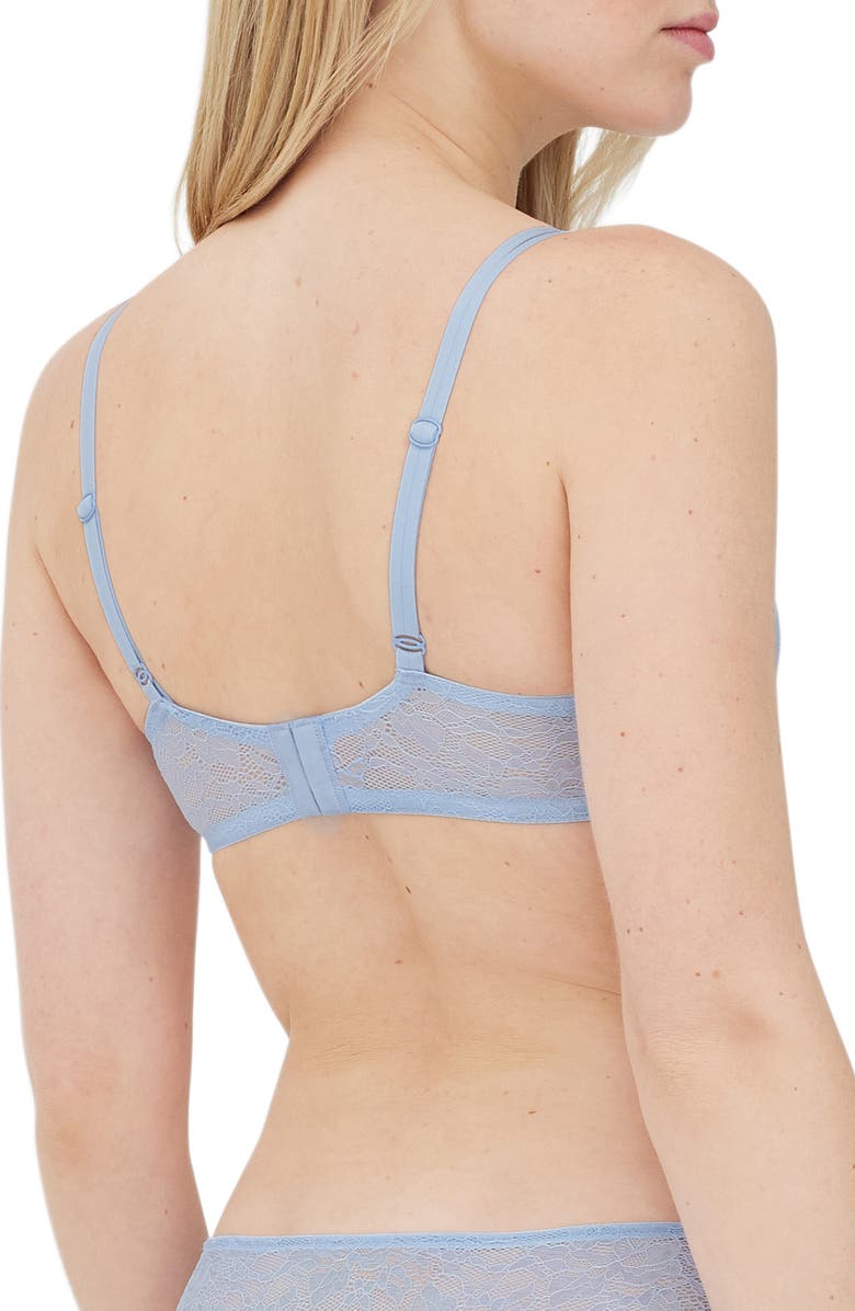 Skarlett Blue Paradise Underwire Bra, Alternate, color, Dove Bl Cb