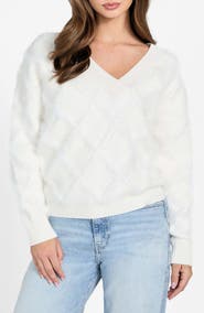 GUESS Diamond Stitch Sweater