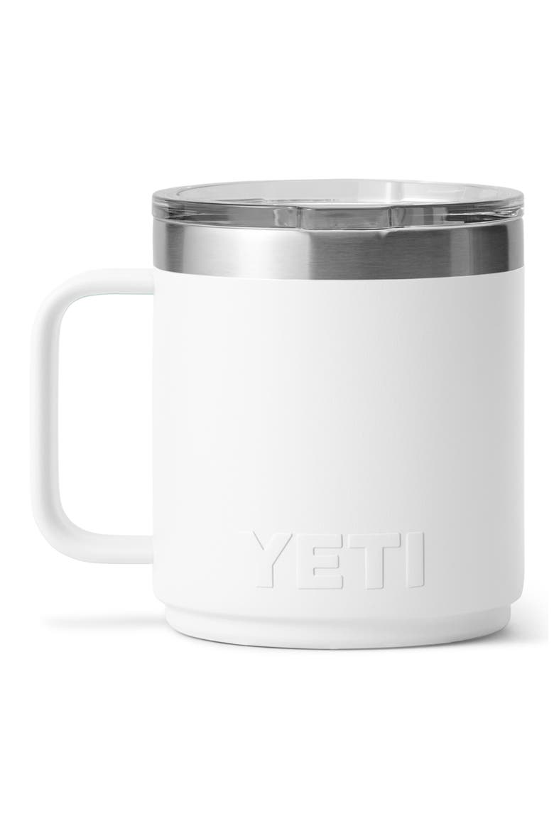 Rambler 10-Ounce Mug, Alternate, color, WHITE