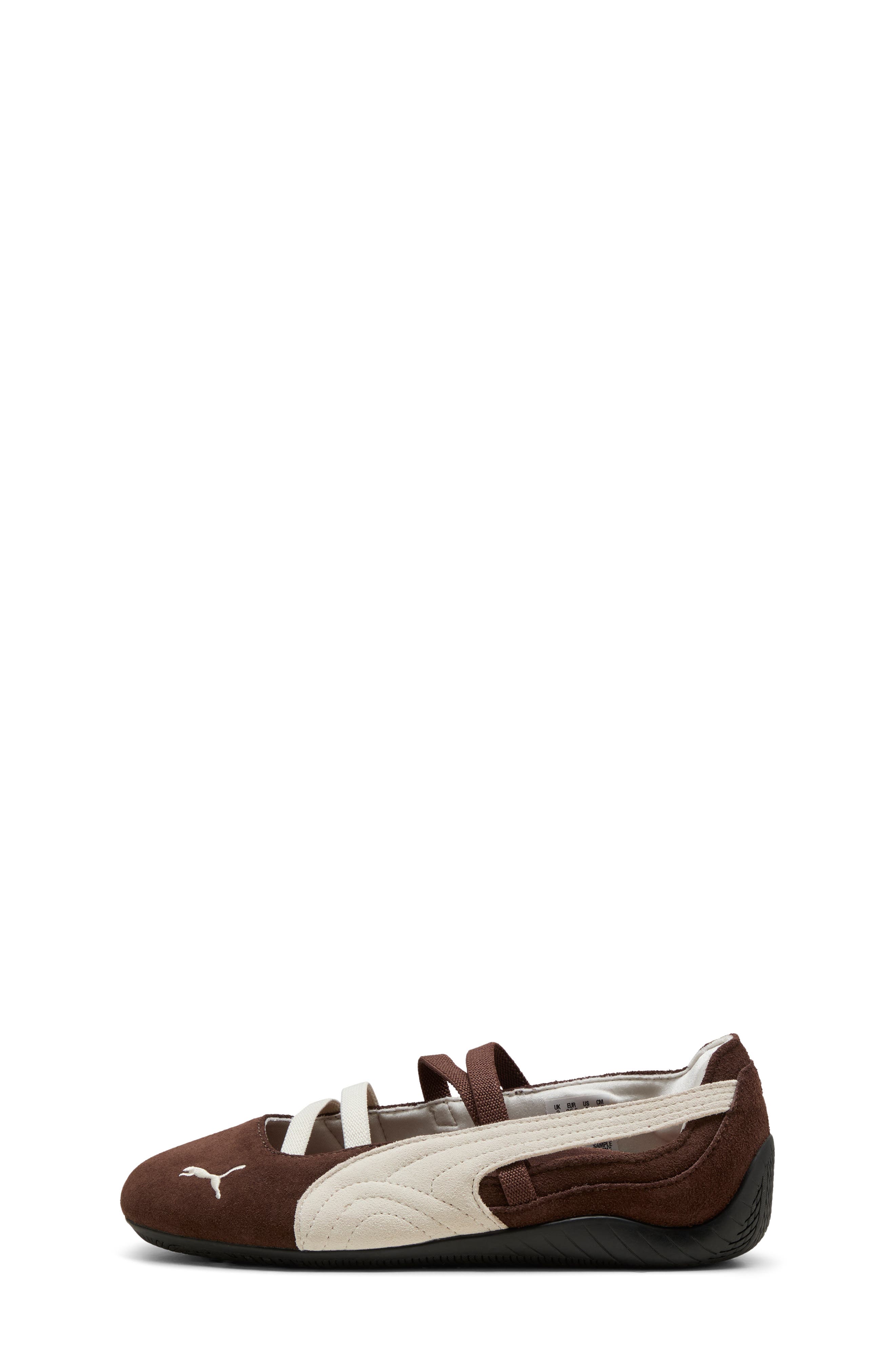 Kids' Speedcat Ballet Metallic Sneaker, Alternate, color, BROWN