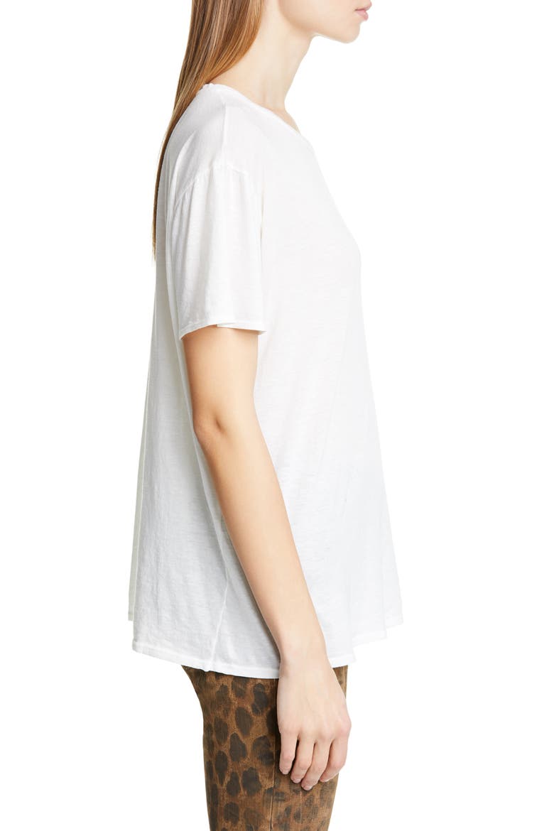 Boy Cotton & Cashmere Tee, Alternate, color, WHITE