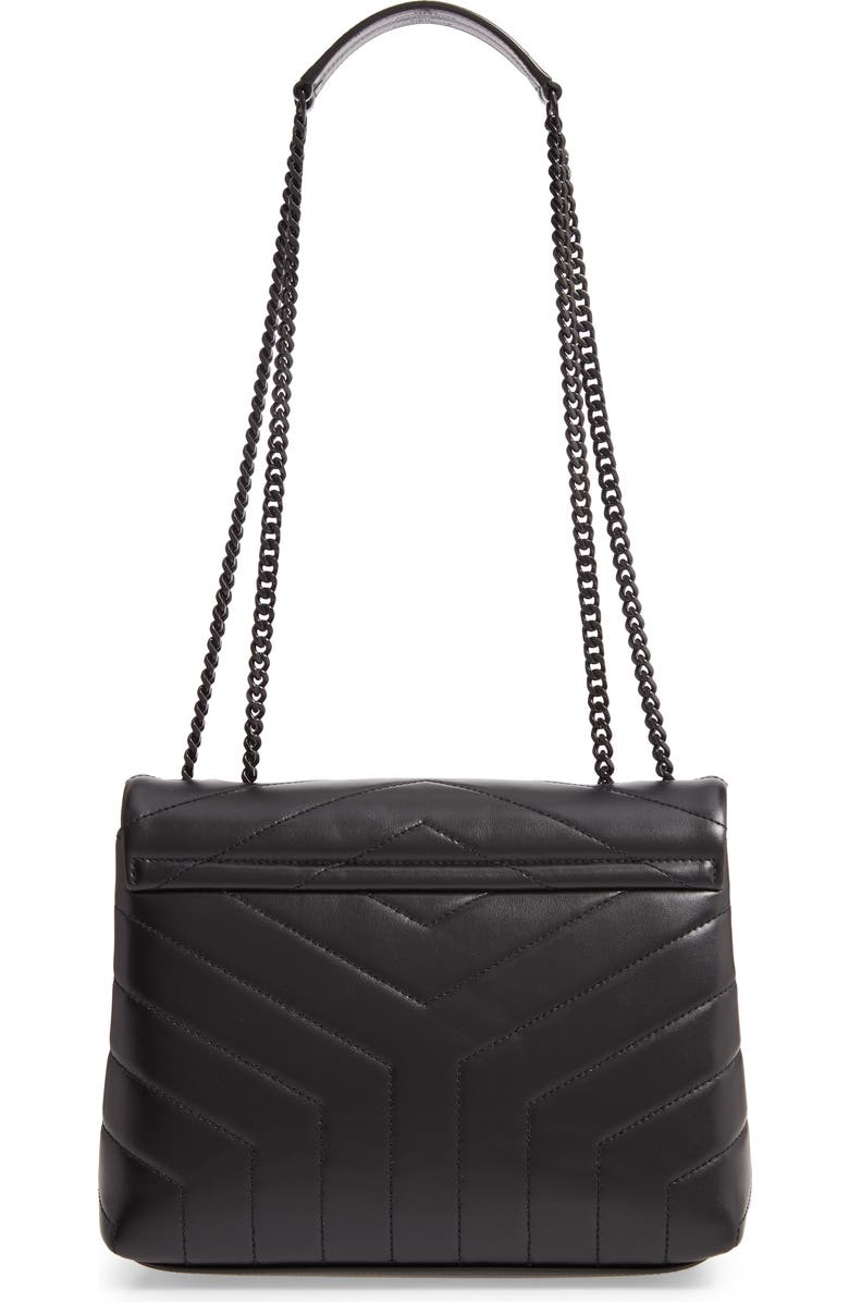 Saint Laurent Small Loulou Matelassé Calfskin Shoulder Bag, Alternate, color,