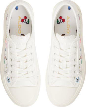 アンティーク【ALDO】花柄 メッシュ 厚底スニーカー Rayes 楽天市場】スニーカー レディース 厚底 黒 白 ダッドスニーカー