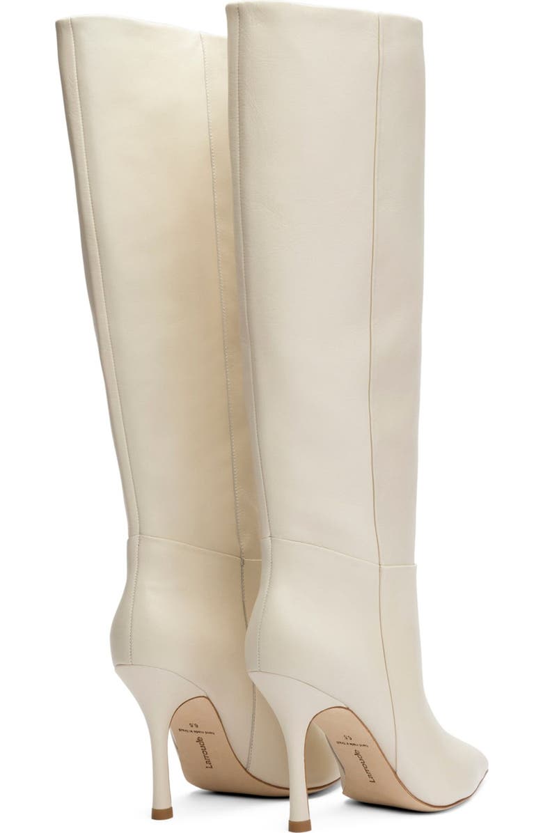 Larroudé Kate Boot, Alternate, color, Ivory