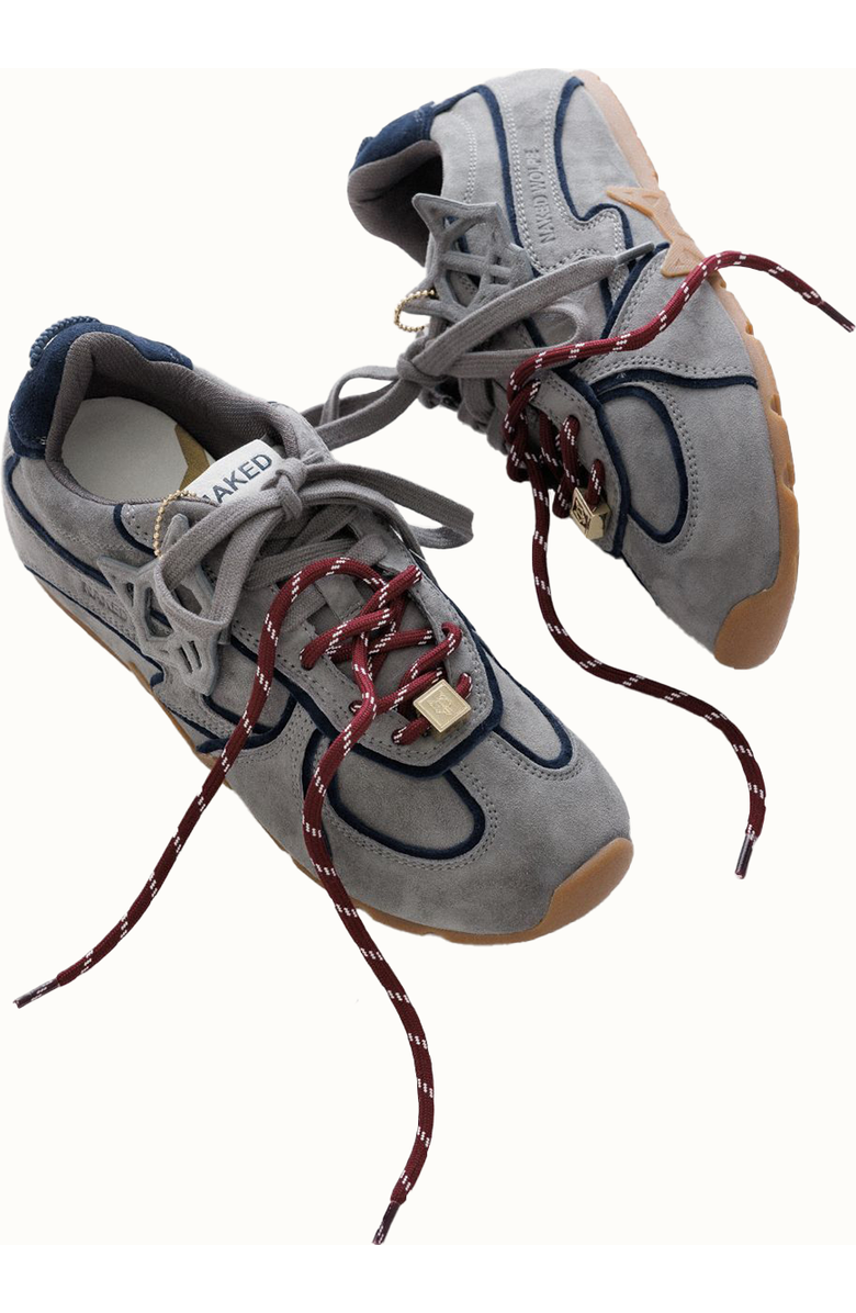 Naked Wolfe Adored Suede Sneaker, Alternate, color, Grey