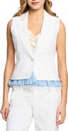 Cinq à Sept Jessie Ruffle Hem Vest