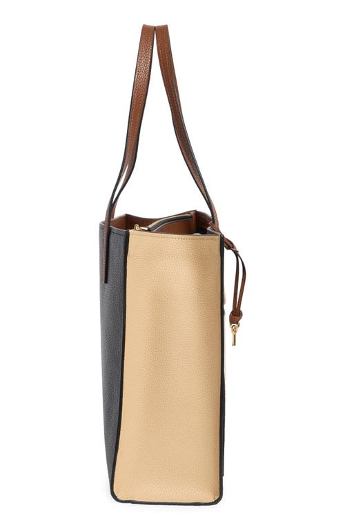 Marc Jacobs Mini Grind Leather Tote In Black Multi