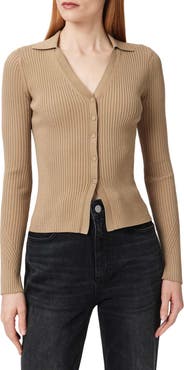 AllSaints Cruz Ribbed Cardigan