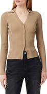 AllSaints Cruz Ribbed Cardigan